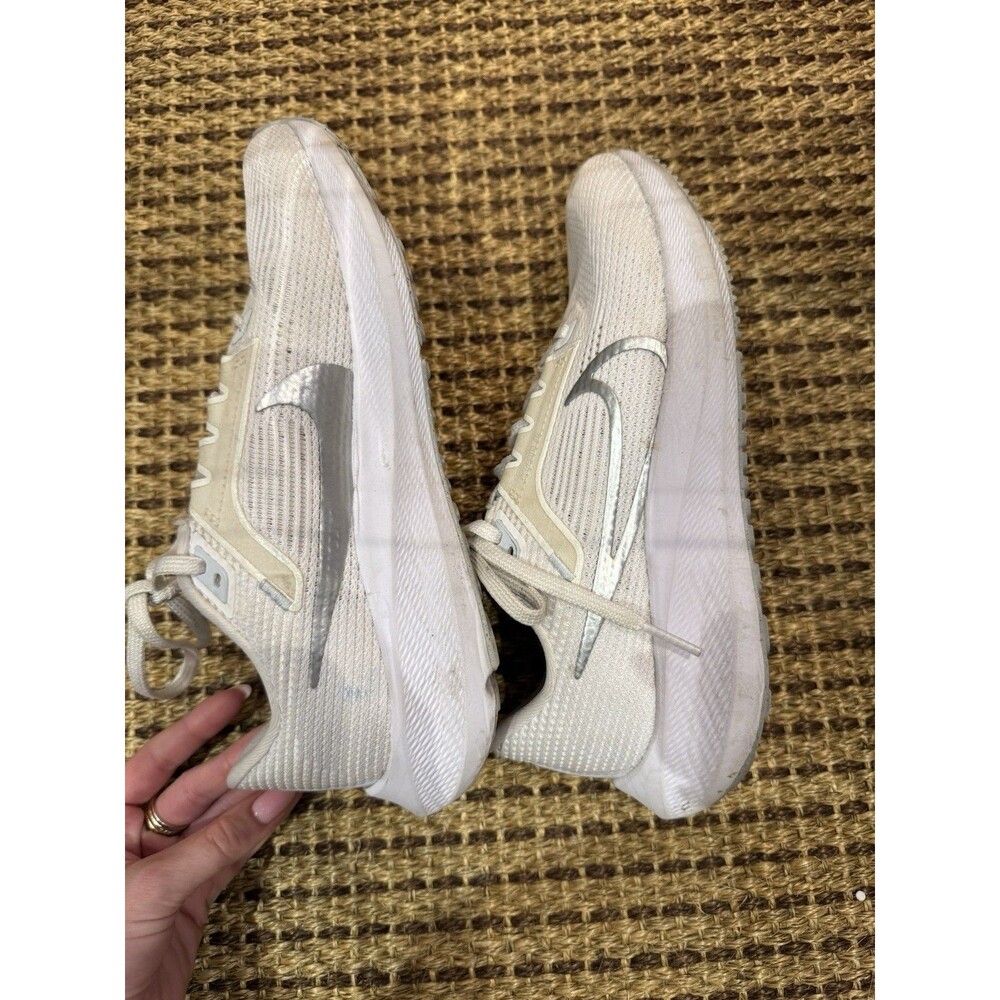 Nike White Pegasus 40 Sneakers